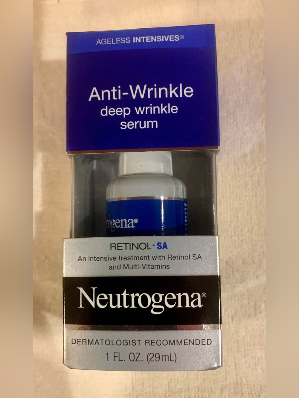 Neutrogena Anti-Wrinkle Deep Wrinkle Serum ~ Retinol SA